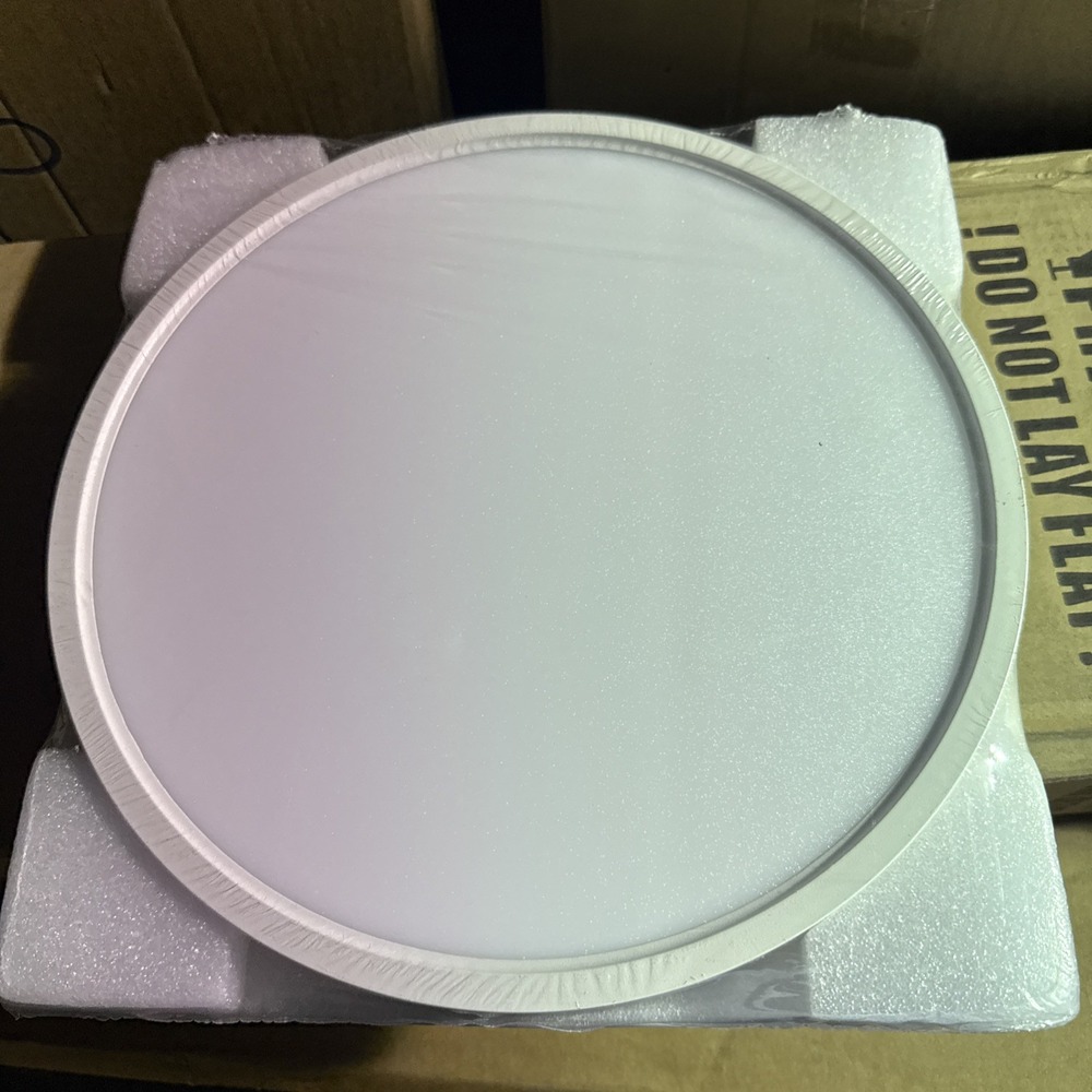 -RoomratV 15W 5000K LED Ceiling Lights, 6.7" Flush Mount White LED Lights NEW